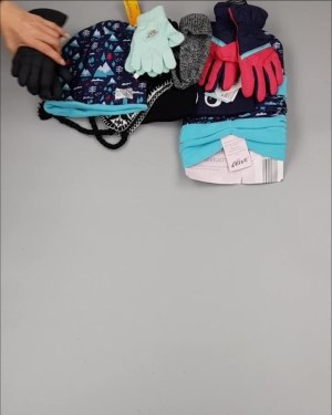 Фотография  408 - Шапки, шарфы, перчатки детские СТОК#3 кг, ЛОТ №2452 оптом в Йошкар-Оле и республике Марий Эл