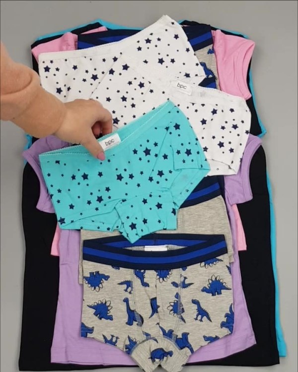 Фотография  639 - Нижнее белье Bon Prix дети#50 шт, ЛОТ №3242 оптом в Йошкар-Оле и республике Марий Эл