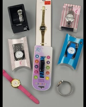 Фотография  992 - Часы mix#8 шт, ЛОТ №3975 оптом в Йошкар-Оле и республике Марий Эл