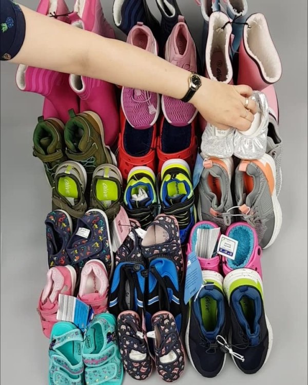 Фотография  258 - Обувь ALDI дети лето#10 кг, ЛОТ №4453 оптом в Йошкар-Оле и республике Марий Эл