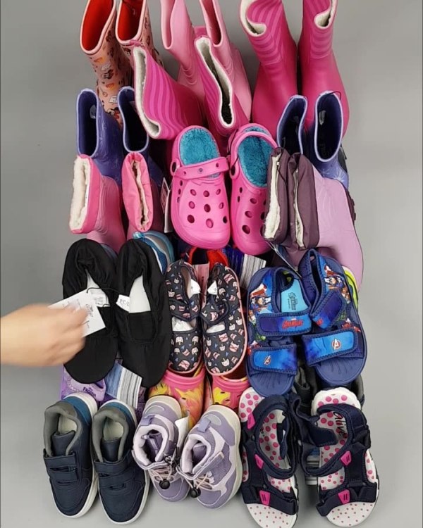 Фотография  309 - Обувь ALDI дети лето#10 кг, ЛОТ №4454 оптом в Йошкар-Оле и республике Марий Эл