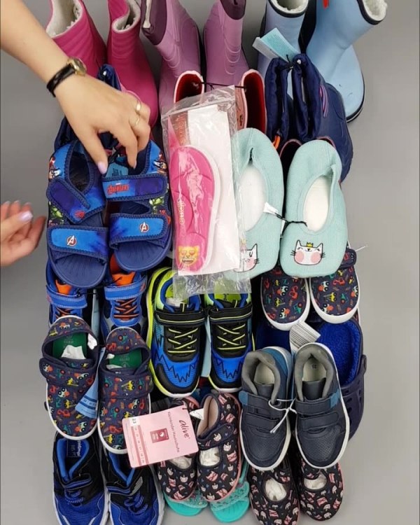 Фотография  705 - Обувь ALDI дети лето#10 кг, ЛОТ №4455 оптом в Йошкар-Оле и республике Марий Эл