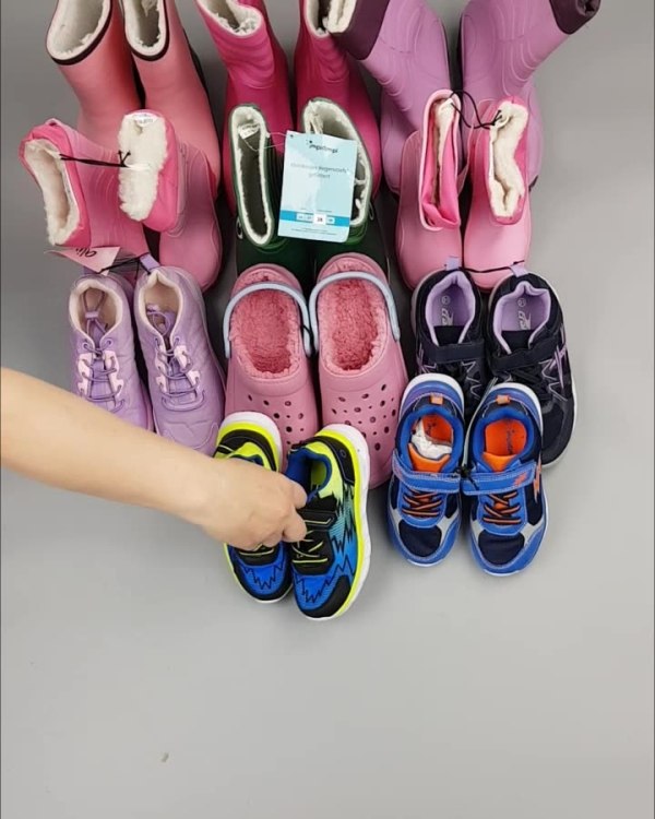 Фотография  391 - Обувь ALDI дети лето#10 кг, ЛОТ №4456 оптом в Йошкар-Оле и республике Марий Эл