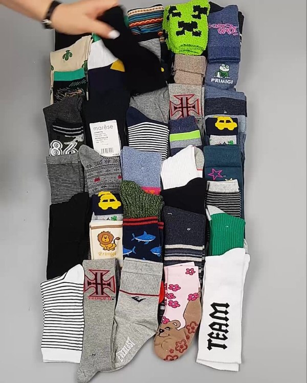 Фотография  535 - Носки дети СТОК зима#5 кг, ЛОТ №4870 оптом в Йошкар-Оле и республике Марий Эл