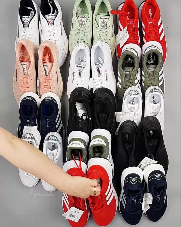 Фотография  986 - Кроссовки Adidas+Reebok#15 шт, ЛОТ №6145 оптом в Йошкар-Оле и республике Марий Эл