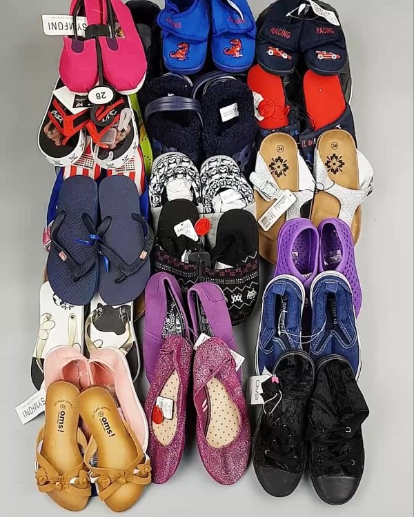 Фотография  961 - Обувь детская СТОК Summer#7,85 кг, ЛОТ №6196 оптом в Йошкар-Оле и республике Марий Эл