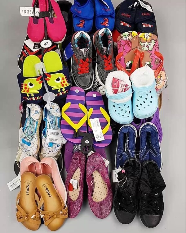 Фотография  853 - Обувь детская СТОК Summer#7,85 кг, ЛОТ №6196 оптом в Йошкар-Оле и республике Марий Эл