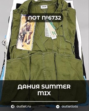 Купить ДАНИЯ Summer mix 24#15 кг, ЛОТ №6732 оптом в Йошкар-Оле и республике Марий Эл