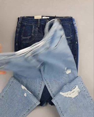 Фотография  855 - Джинсы женские Дания#10 кг, ЛОТ №6762 оптом в Йошкар-Оле и республике Марий Эл