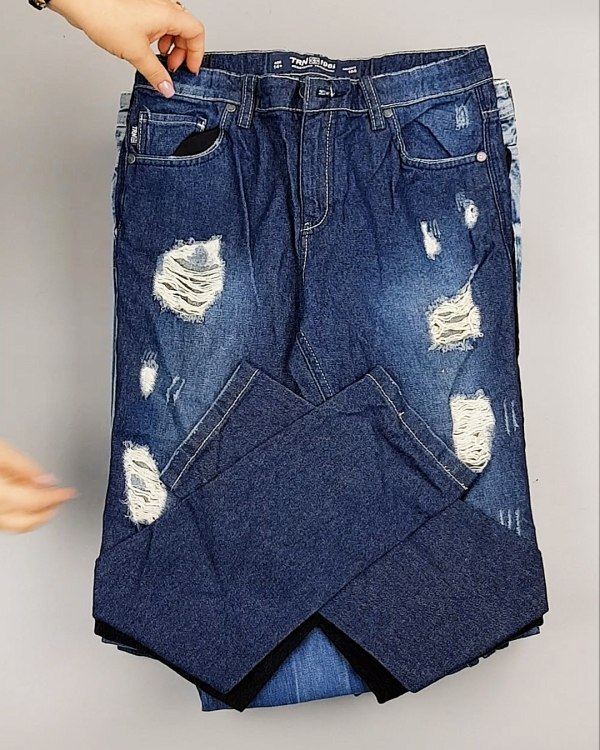 Фотография  818 - Cream Джинсы женские#25 кг оптом в Йошкар-Оле и республике Марий Эл