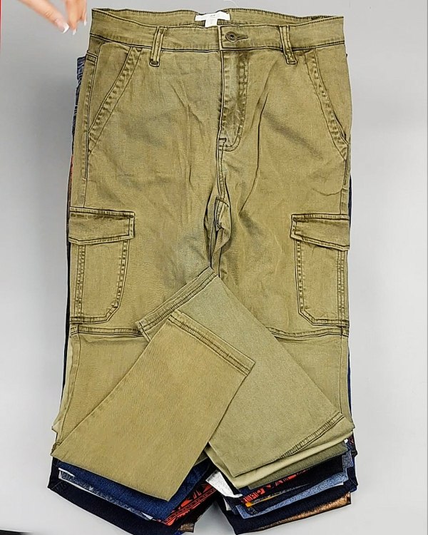 Фотография  200 - А 82202 Брюки женские (Fashion&Skinny Pants)#25 кг оптом в Йошкар-Оле и республике Марий Эл