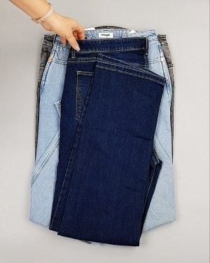 Фотография  458 - Джинсы WRANGLER м/ж#8,1 кг, ЛОТ №7011 оптом в Йошкар-Оле и республике Марий Эл