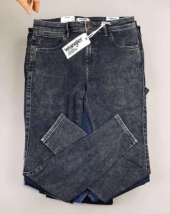 Фотография  165 - Джинсы WRANGLER м/ж#8,1 кг, ЛОТ №7011 оптом в Йошкар-Оле и республике Марий Эл