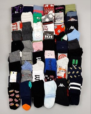 Купить Носки дети СТОК зима#5 кг, ЛОТ №6988 оптом в Йошкар-Оле и республике Марий Эл