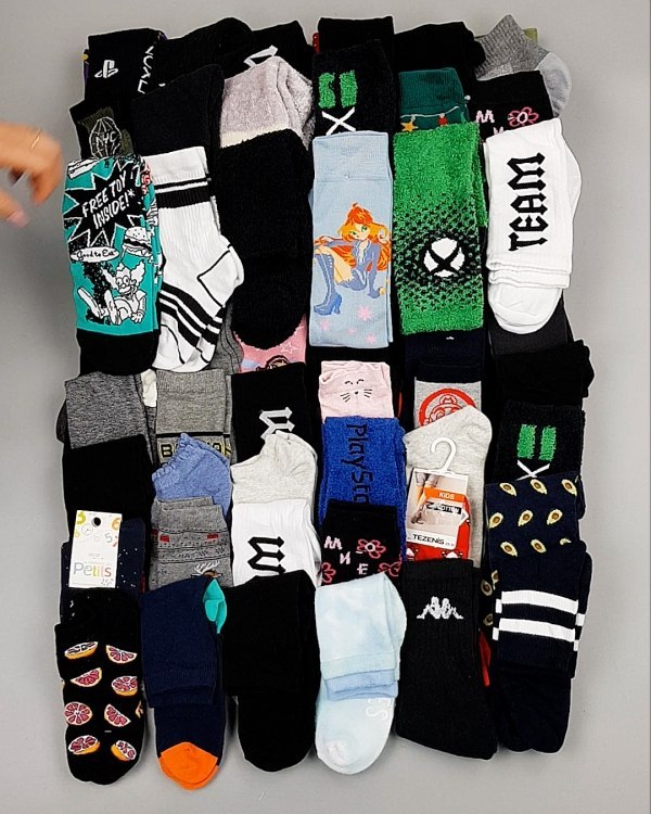 Фотография  129 - Носки дети СТОК зима#5 кг, ЛОТ №6988 оптом в Йошкар-Оле и республике Марий Эл