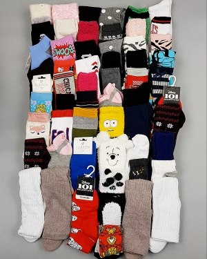 Купить Носки дети СТОК зима#5 кг, ЛОТ №6986 оптом в Йошкар-Оле и республике Марий Эл