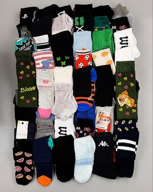 Фотография  605 - Носки дети СТОК зима#5 кг, ЛОТ №6988 оптом в Йошкар-Оле и республике Марий Эл