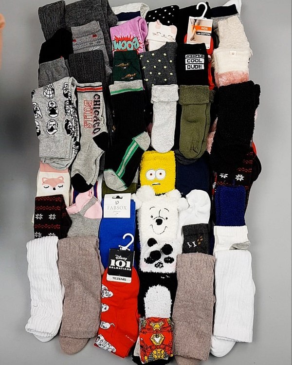 Фотография  555 - Носки дети СТОК зима#5 кг, ЛОТ №6986 оптом в Йошкар-Оле и республике Марий Эл