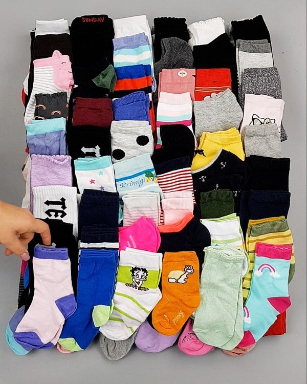 Фотография  395 - Носки дети СТОК лето#5 кг, ЛОТ №6993 оптом в Йошкар-Оле и республике Марий Эл