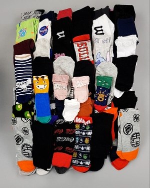 Фотография  302 - Носки дети СТОК зима#5 кг, ЛОТ №6989 оптом в Йошкар-Оле и республике Марий Эл