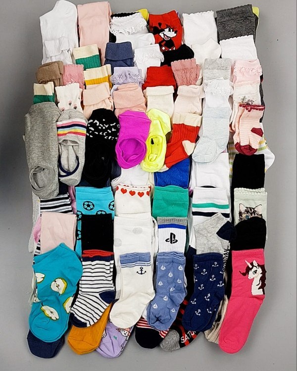 Фотография  828 - Носки дети СТОК лето#5 кг, ЛОТ №6992 оптом в Йошкар-Оле и республике Марий Эл