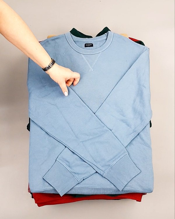 Фотография  534 - SWEATSHIRT CAN 084#10 кг, ЛОТ №7619 оптом в Йошкар-Оле и республике Марий Эл