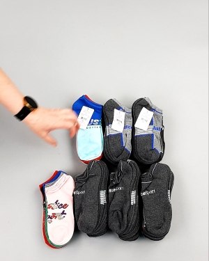 Фотография  932 - Носки дети лето CAN 084#5 кг, ЛОТ №8001 оптом в Йошкар-Оле и республике Марий Эл