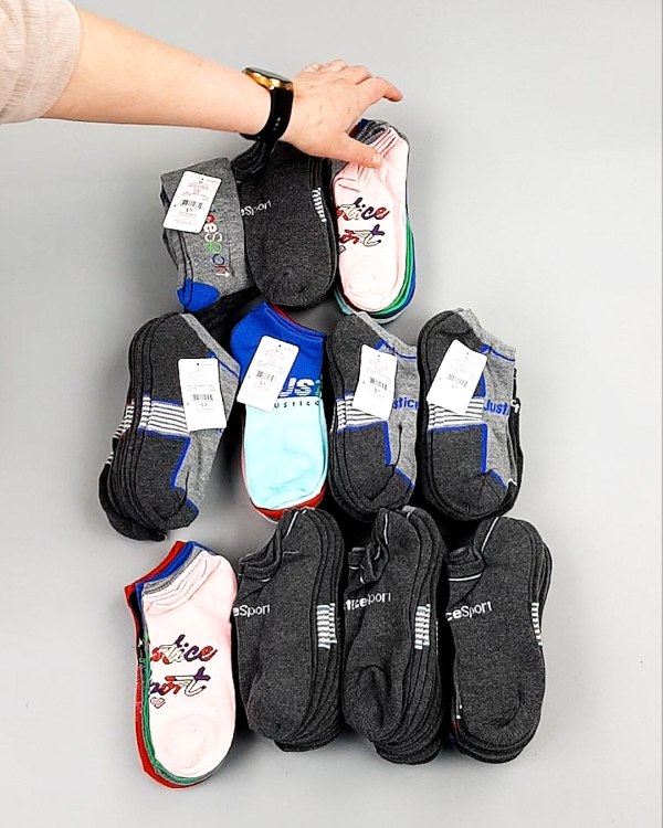 Фотография  894 - Носки дети лето CAN 084#5 кг, ЛОТ №8001 оптом в Йошкар-Оле и республике Марий Эл