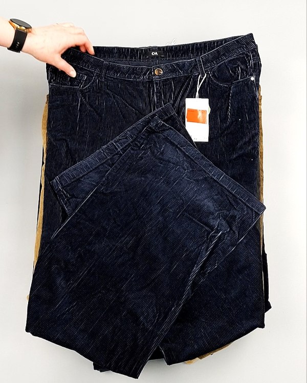 Фотография  168 - Брюки вельветовые м/ж C&A 025#10 кг, ЛОТ №7902 оптом в Йошкар-Оле и республике Марий Эл