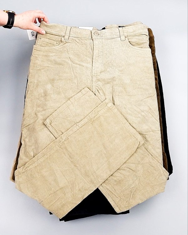 Фотография  278 - Брюки вельветовые м/ж C&A 025#10 кг, ЛОТ №8031 оптом в Йошкар-Оле и республике Марий Эл