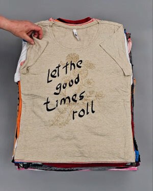 Фотография  589 - Футболки м/ж Cr+Ex#8 кг, ЛОТ № ВК0100 оптом в Йошкар-Оле и республике Марий Эл