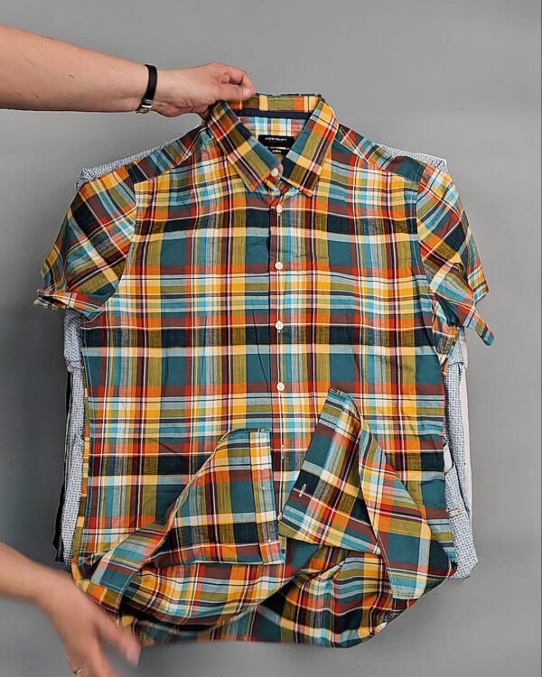 Фотография  503 - Рубашки к/р#25 кг, ЛОТ № ВК0095 оптом в Йошкар-Оле и республике Марий Эл