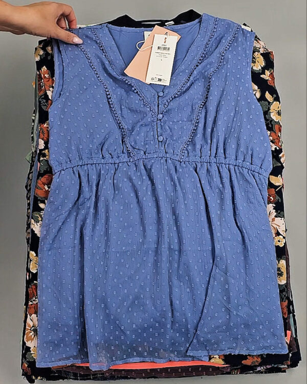 Фотография  670 - Блузки+Джемпера Bestseller Summer 045 B#8,5 кг, ЛОТ №9039 оптом в Йошкар-Оле и республике Марий Эл