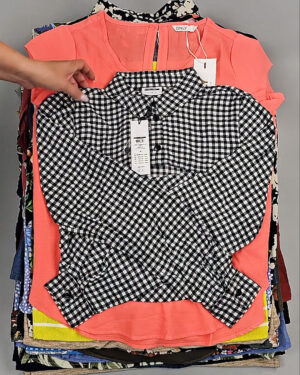 Фотография  552 - Блузки+Джемпера Bestseller Summer 045 B#8,5 кг, ЛОТ №9041 оптом в Йошкар-Оле и республике Марий Эл