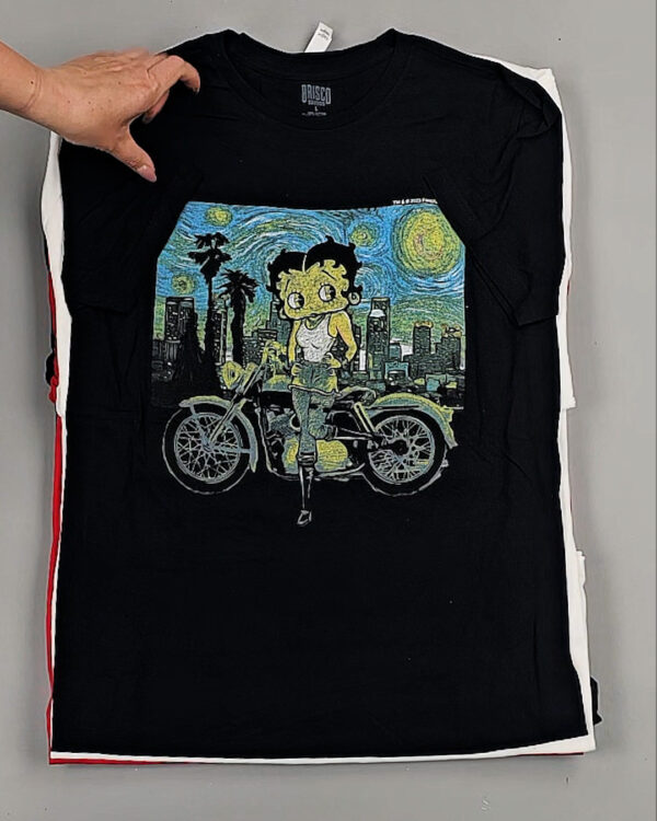 Фотография  944 - Футболки м/ж (Printed T-Shirts New)#5 кг, ЛОТ №8913 оптом в Йошкар-Оле и республике Марий Эл