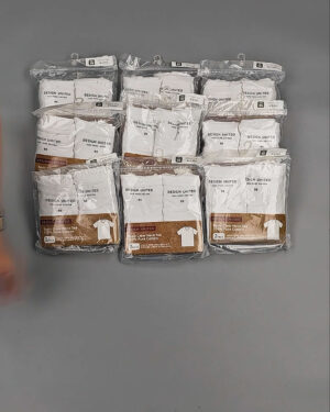 Фотография  542 - Футболка белая муж Корея 085#5 кг оптом в Йошкар-Оле и республике Марий Эл