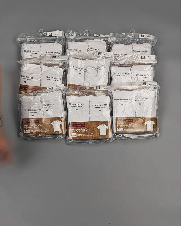 Фотография  230 - Футболка белая муж Корея 085#5 кг оптом в Йошкар-Оле и республике Марий Эл