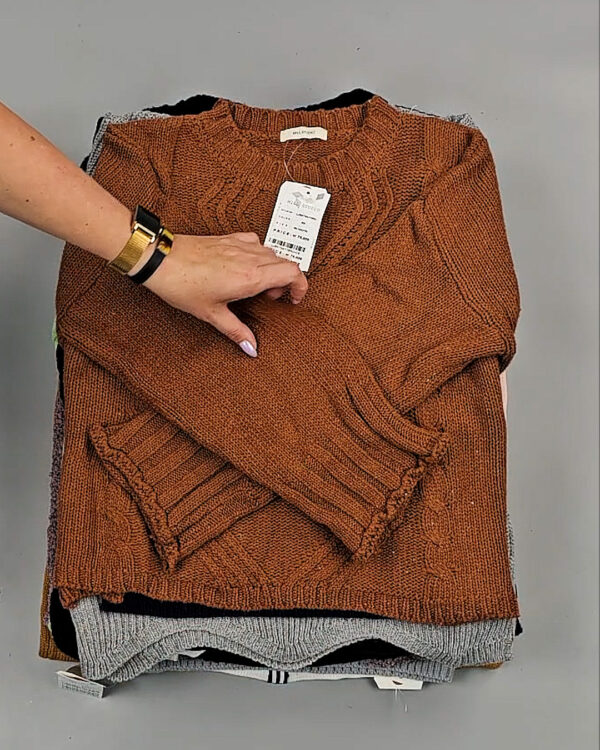 Фотография  941 - Джемпера Корея 085#7 кг, ЛОТ СТ-9412 оптом в Йошкар-Оле и республике Марий Эл