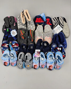 Купить Обувь домашняя дети СТОК 065#3,2 кг, ЛОТ СТ-9727 оптом в Йошкар-Оле и республике Марий Эл