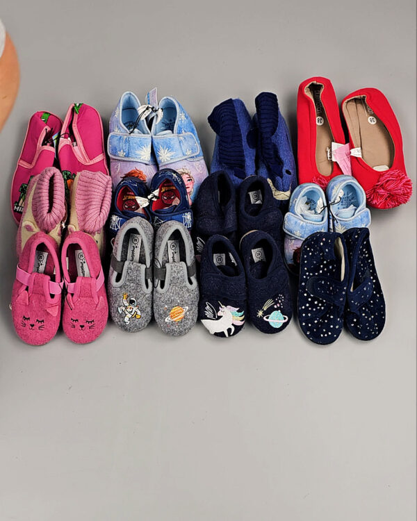 Фотография  850 - Обувь домашняя дети СТОК 065#3,3 кг, ЛОТ СТ-9728 оптом в Йошкар-Оле и республике Марий Эл