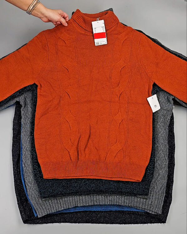 Фотография  505 - Джемпера мужские C&A 025#7 кг, ЛОТ СТ-10003 оптом в Йошкар-Оле и республике Марий Эл