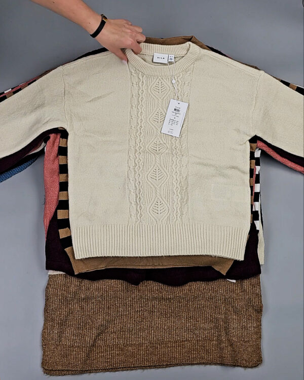 Фотография  879 - Джемпера VILA W 104#7 кг, ЛОТ СТ-9992 оптом в Йошкар-Оле и республике Марий Эл