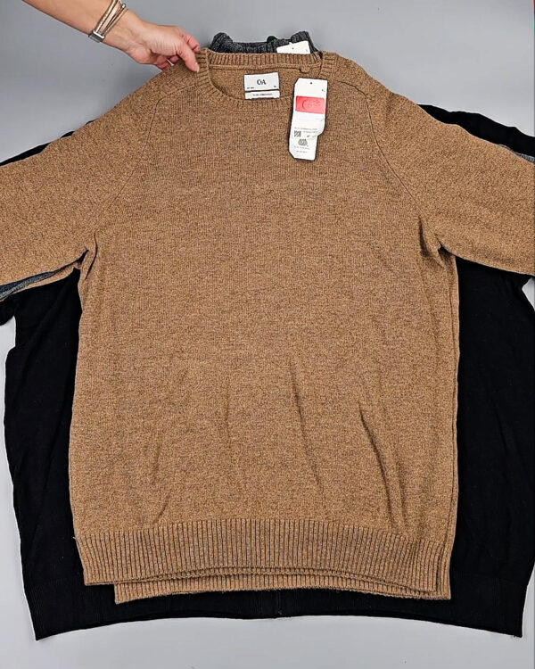 Фотография  302 - Джемпера мужские C&A 025#7,6 кг, ЛОТ СТ-10006 оптом в Йошкар-Оле и республике Марий Эл