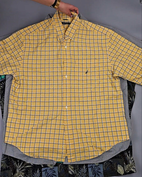 Фотография  748 - Рубашки (Oversize Man Shirts Premium)#20,3 кг, ЛОТ СХ-0242 оптом в Йошкар-Оле и республике Марий Эл