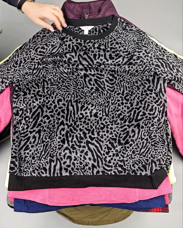 Фотография  988 - Толстовки флис м/ж (Adult Fleece Tops Pr/Lux)#18 кг, ЛОТ СХ-0262 оптом в Йошкар-Оле и республике Марий Эл